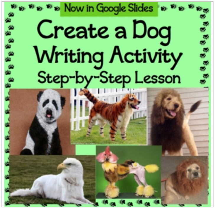 create a dog expository writing activity