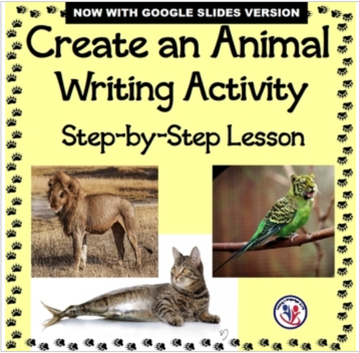 create an animal writing activity