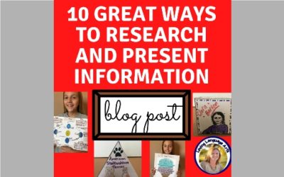 10 Great Ways for Students to Research and Present Information