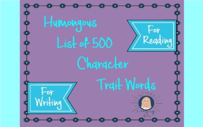 Humongous List of 500 Character Trait Words