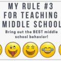 featured image rule #3 for teaching middle school