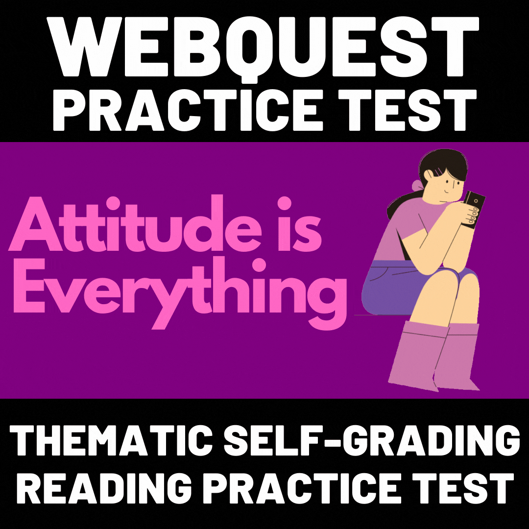 WebQuest Practice Test #9 Attitude is Everything GIF