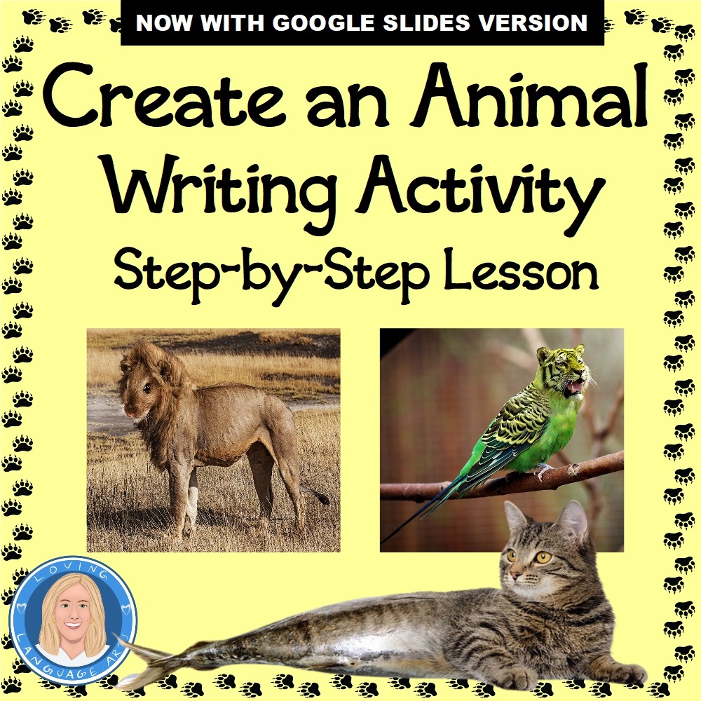 create an animal writing activity