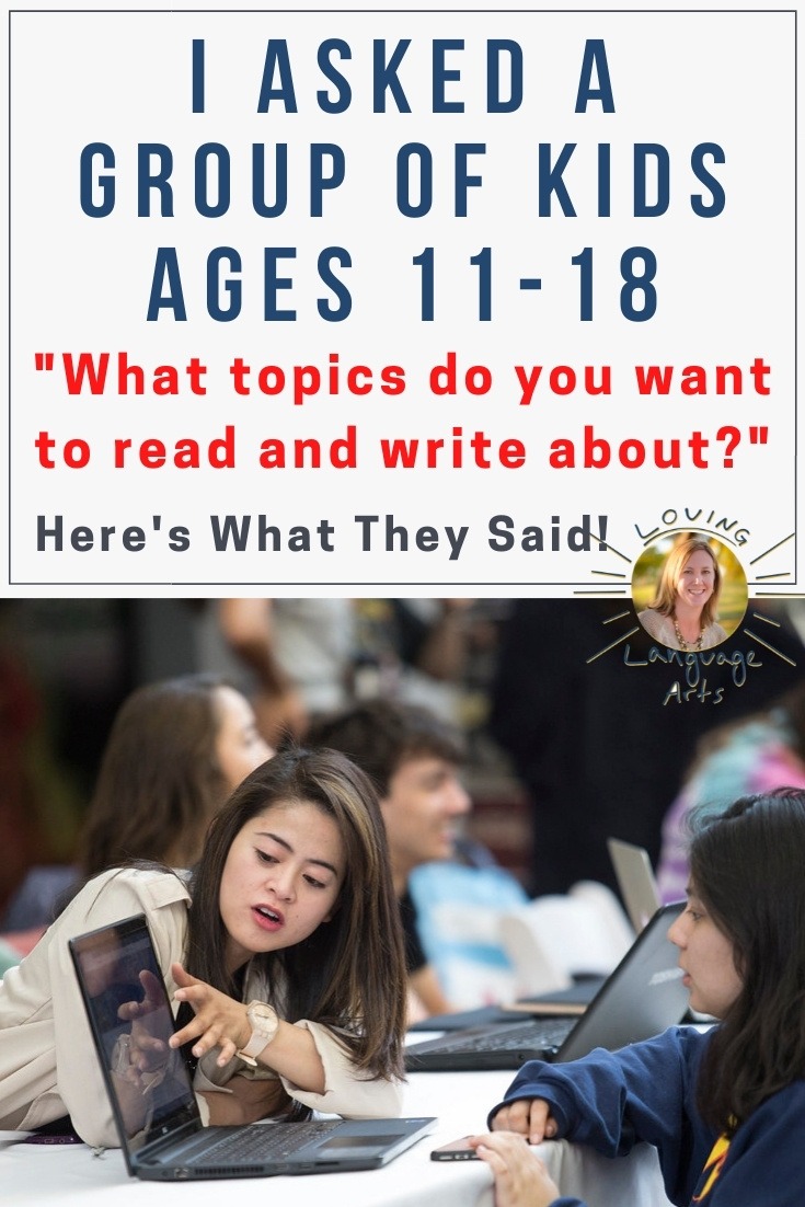 topics kids ages 11-18 years old are interested in learning about blog post pin