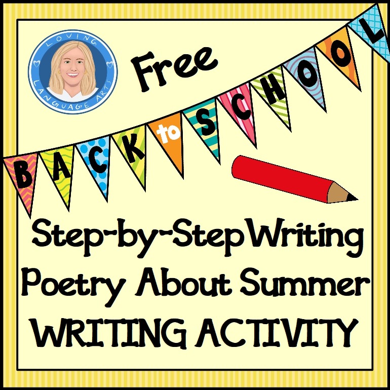 writing a concrete imagery poem about a summer memory free writing lesson and blog post