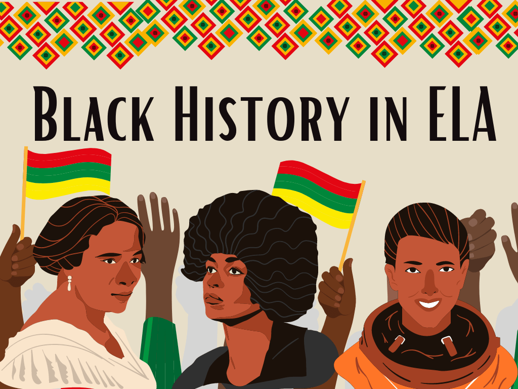 Black History in ELA Blog Post Header