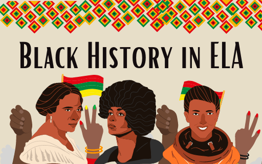 Black History in ELA blog post for reading and writing about black history feature image