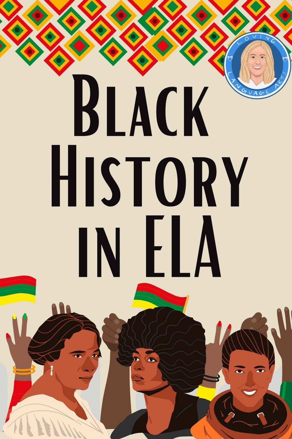 Black History in ELA blog post pin