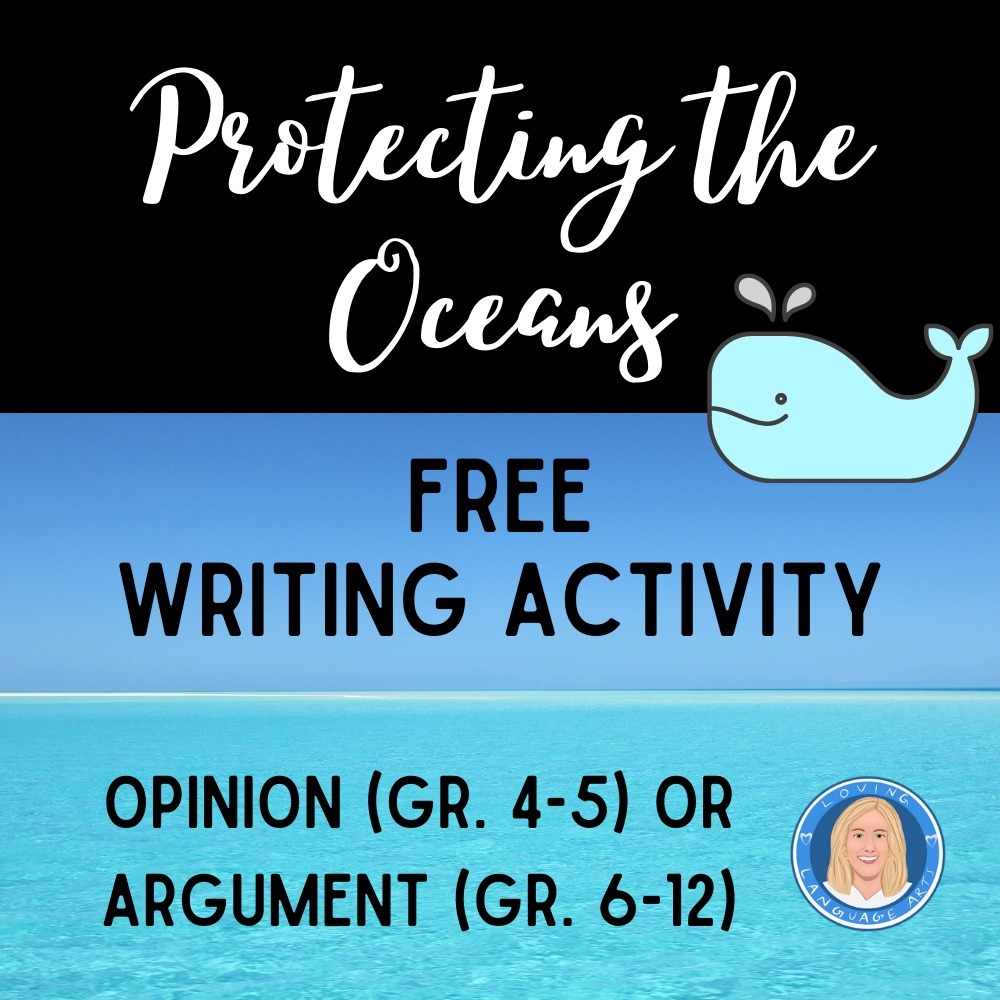 Free writing opinion or argument about protecting the oceans and citing text evidence from John Kerry Passage