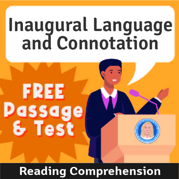 Free ELA Passage and Test - Language and Connotation in Deval Patrick's Inaugural Address