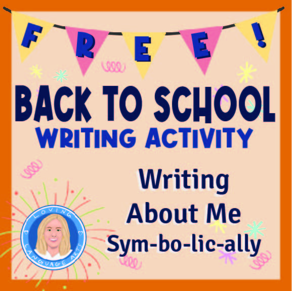 back to school writing about me symbolically with similes