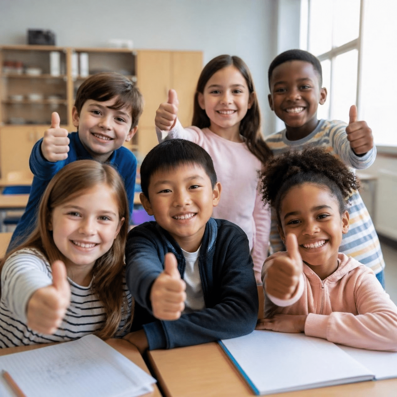 middle school of students